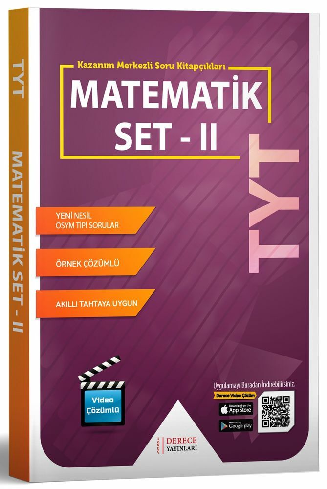 Sonuç Derece Yayınları TYT Matematik Modüler Set II