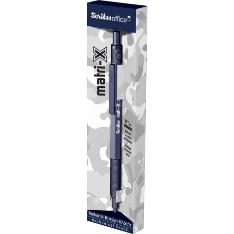 Matri-X Versatil 0.7 mm Lacivert Şeffaf Amb.
