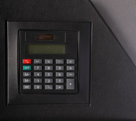Önder Wole Bordo Lüx Sekreterli̇k Çanta Hesap Makineli
