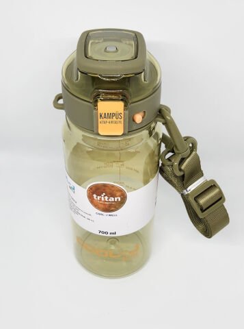 Gıpta Cool-J Well 700ml Yeşil Askılı Kilitli Tritan K7557 Matara