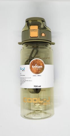 Gıpta Cool-J Well 700ml Yeşil Askılı Kilitli Tritan K7557 Matara
