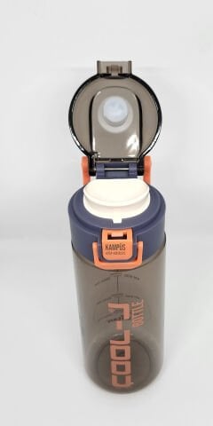 Gıpta Cool-J Air 620ml Siyah  Kilitli Tritan K7540 Matara