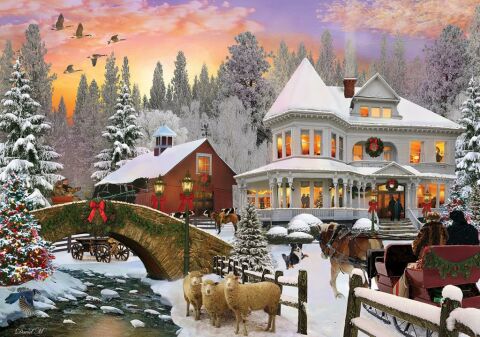 KS Games Snowy Day 1000 Parça Puzzle 20542