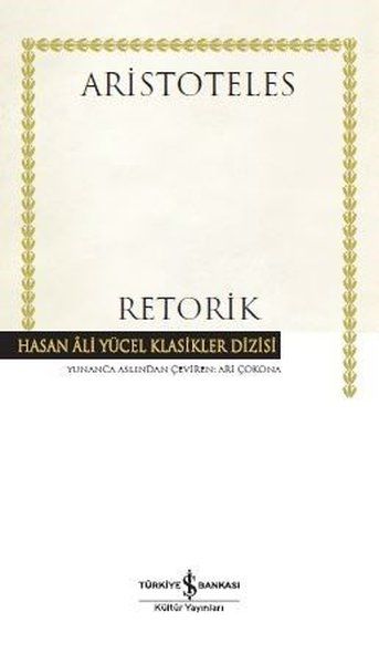 İş Bankası Retorik-Hasan Ali Yücel Klasikler-Aristoteles