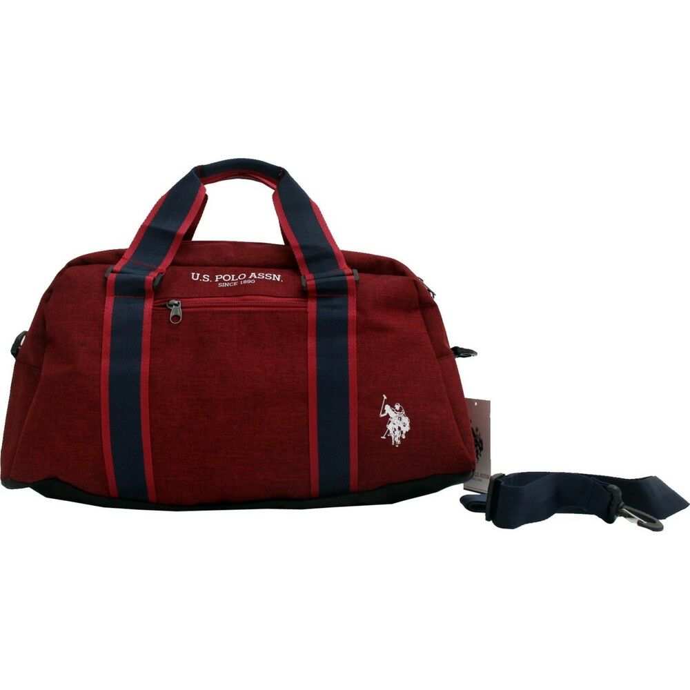U.S.Polo Duffle Çanta Küçük Boy Bordo PLDUF7000
