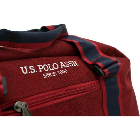 U.S.Polo Duffle Çanta Küçük Boy Bordo PLDUF7000