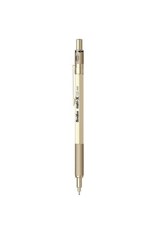 Matrix 0.5mm Mekanik Kurşun Kalem Metalik Altın - Şeffaf Kutu