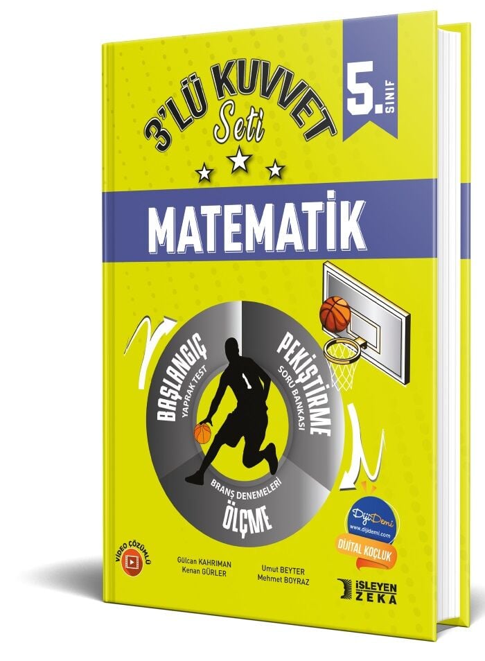 İşleyen Zeka Yayınları Işleyen Zeka 5. Sınıf Matematik Kuvvet Serisi Branş Denemeleri