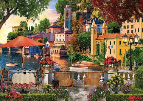 KS Games İtalian Coast 1000 Parça Puzzle 20570