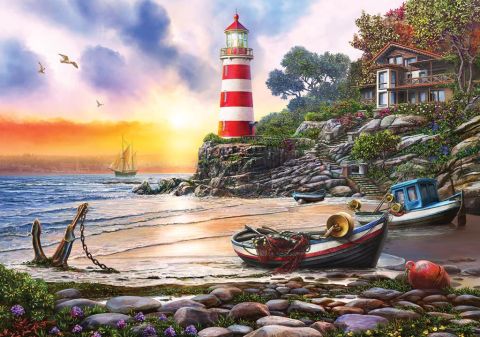 KS Games Lighthouse 1500 Parça Puzzle  22019