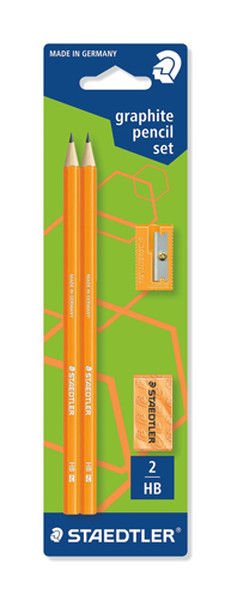 Staedtler Kurşun Kalem Set Neon Turuncu 2'li