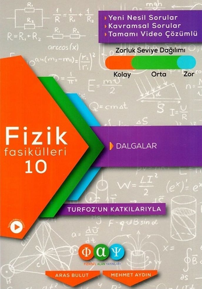 Fiziksel Alan Yayınları Fizik Fasikülleri 10 Dalgalar