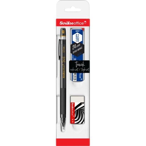 Track 3'lü Set Mekanik Kurşun Kalem 0.7 mm Altın Sarı