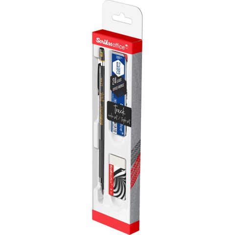 Track 3'lü Set Mekanik Kurşun Kalem 0.7 mm Altın Sarı