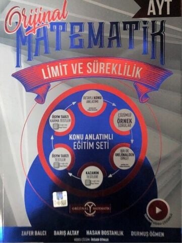 Orijinal Yayınları AYT Matematik Limit ve Süreklilik