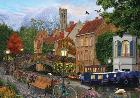 KS Games Canal Living 2000 Parça Puzzle 22509