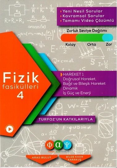 Fiziksel Alan Yayınları Fizik Fasikülleri 4 Hareket 1