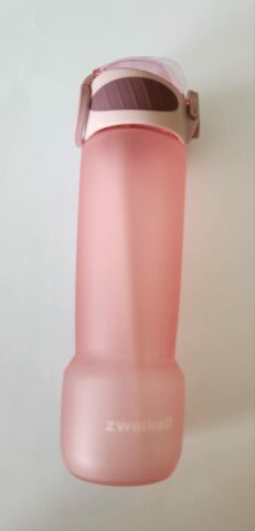 Nozer Soft Touch Bpa Içermez Kırmızı Şeritli 650 Ml Tritan Suluk Rose