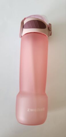 Nozer Soft Touch Bpa Içermez Kırmızı Şeritli 650 Ml Tritan Suluk Rose