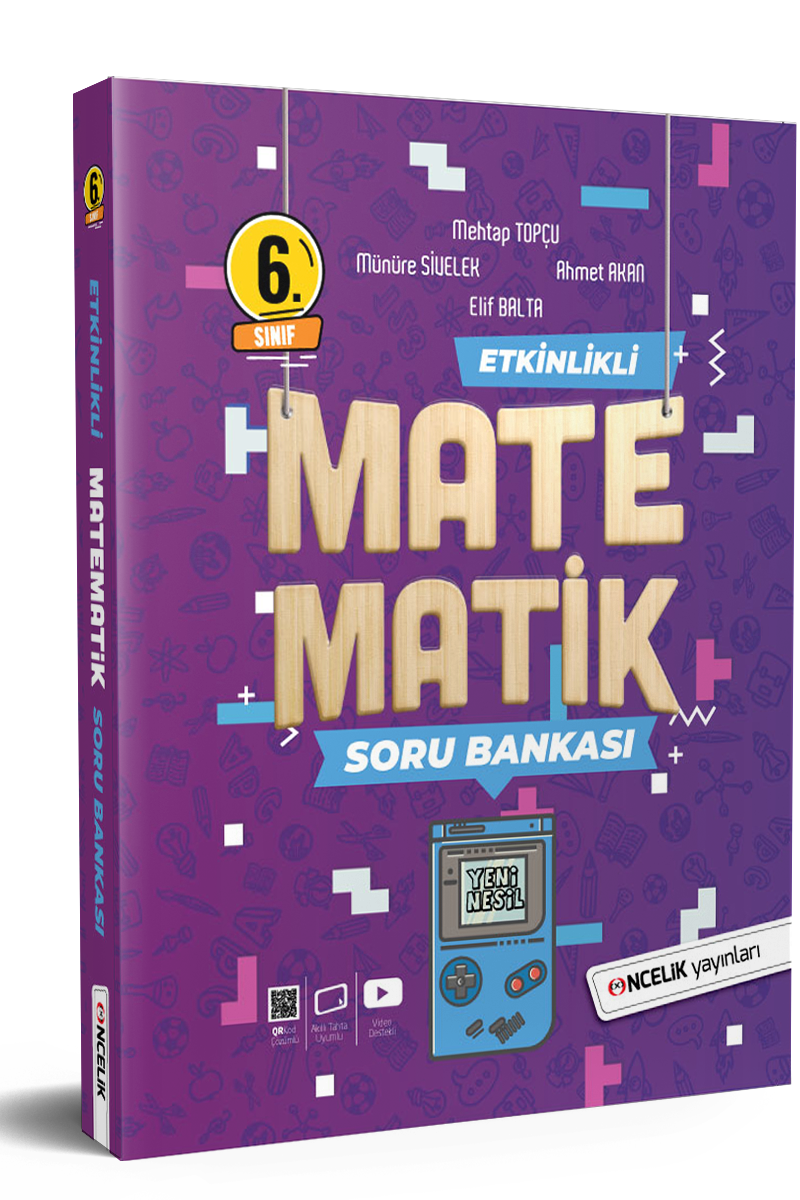 Öncelik Yayınları 6. Sınıf Etkinlikli Matematik Soru Bankası