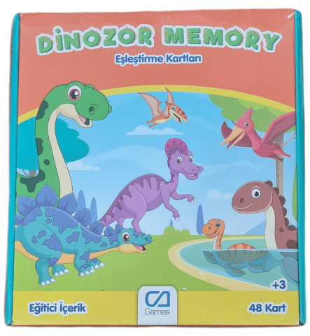 CA Games Dinozor Memory Eşleştirme Kartları