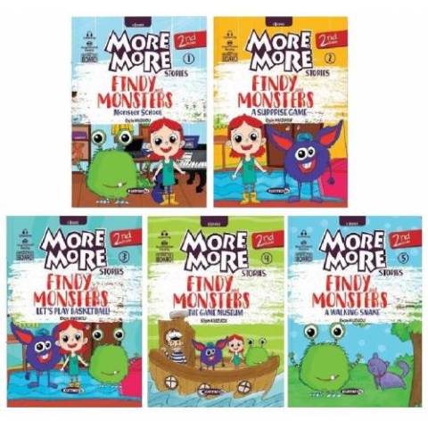 Kurmay Elt 2.Sınıf More&More Hikaye Seti 5 Kitap