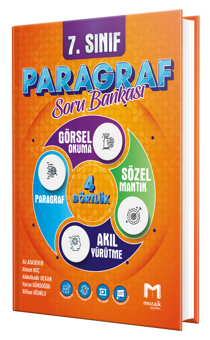 Mozaik Yayınları 7. Sınıf Paragraf Soru Bankası