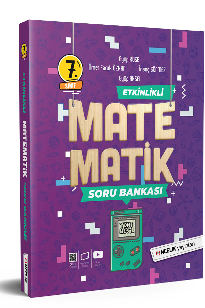 Öncelik Yayınları 7. Sınıf Etkinlikli Matematik Soru Bankası