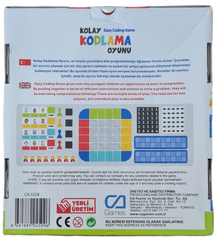 CA Games Kolay Kodlama Oyunu