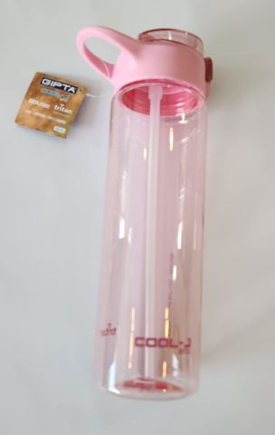 Gıpta Cool-J Restor Pembe 900ML Pipetli Tritan Matara
