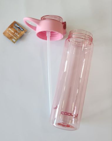 Gıpta Cool-J Restor Pembe 900ML Pipetli Tritan Matara