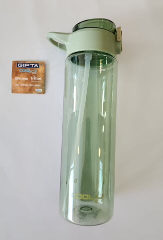Gıpta Cool-J Restor Yeşil 900ML Pipetli Tritan Matara