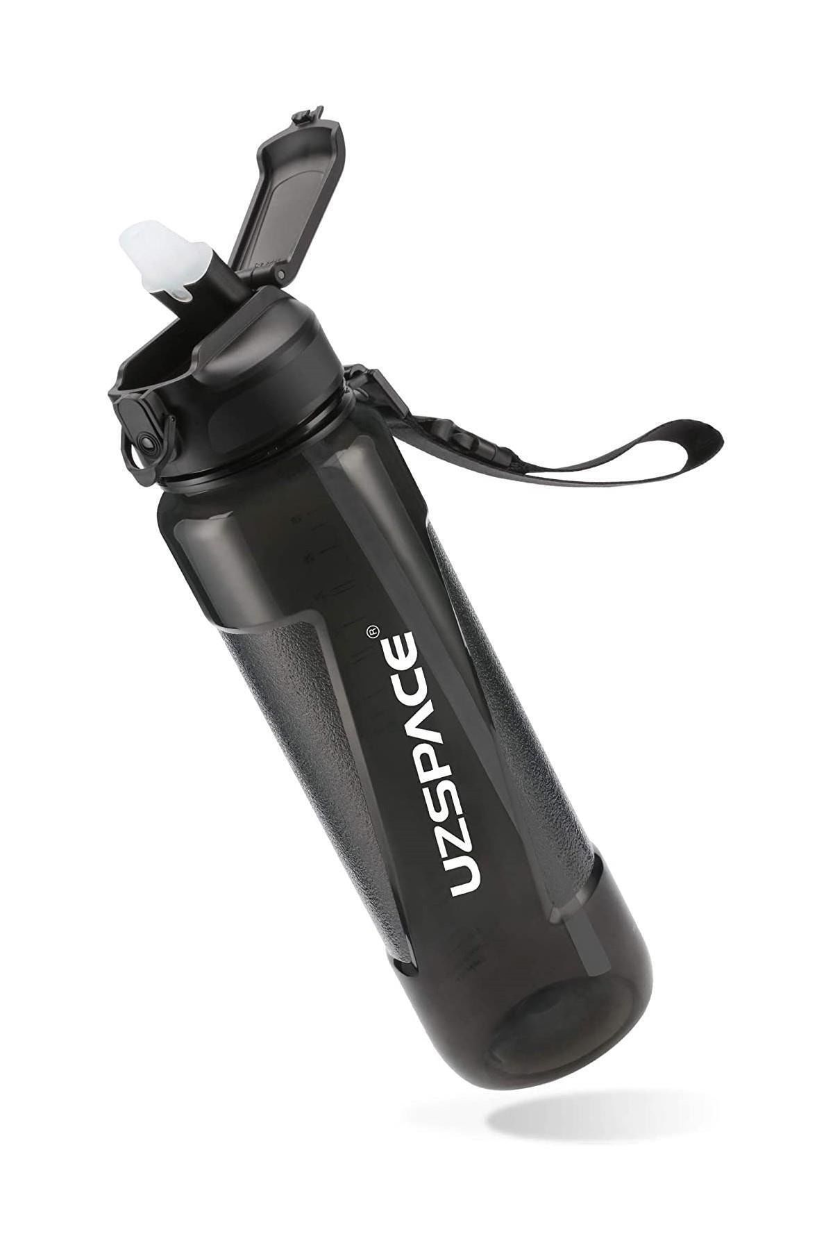 PİPETLİ 850ml Tritan Su Matarası
