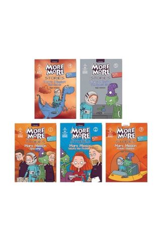 More And More 5. Sınıf Hikaye Seti 5 Kitap