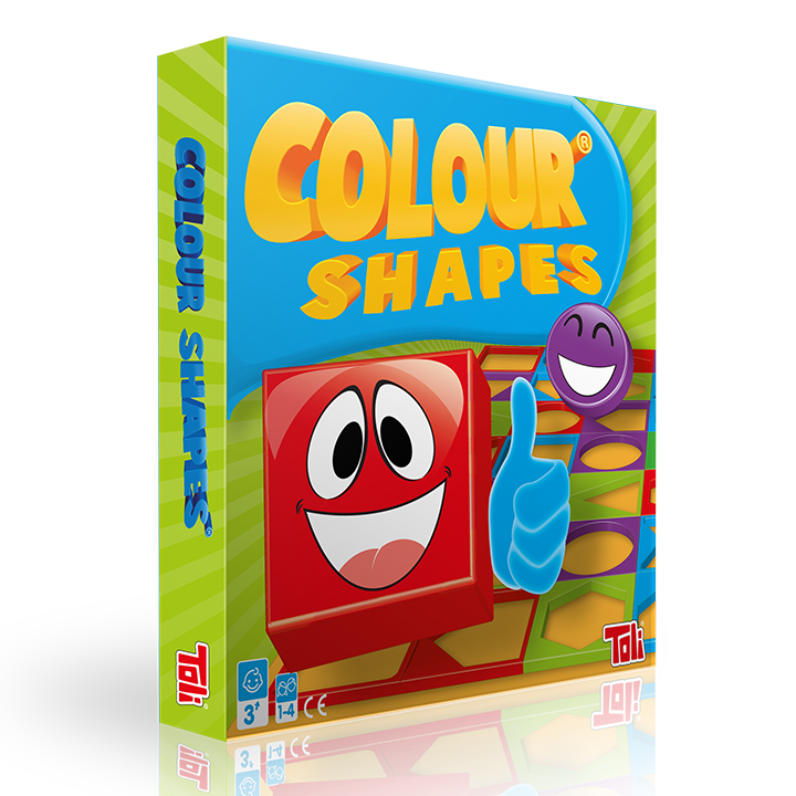 Toli Games Colour Shapes Renkli Ahşap Taşlı Zeka Oyunu