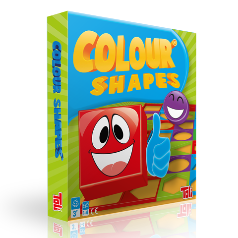 Toli Games Colour Shapes Renkli Ahşap Taşlı Zeka Oyunu