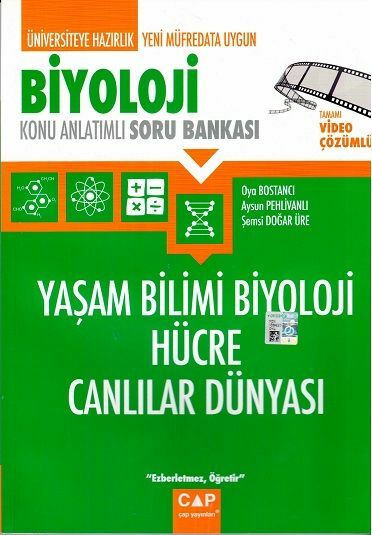 Çap Biyoloji Yaşam Bilimi Biyoloji Hücre Canlıların Dünyası Konu Anlatımlı Soru Bankası