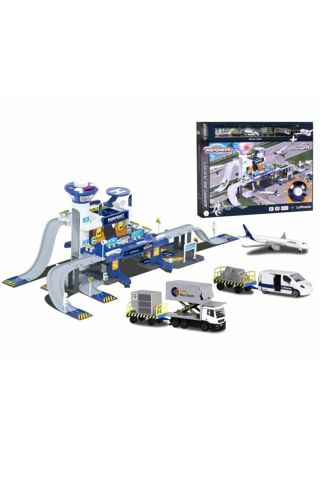 Majorette Creatix Havalimanı Lufthansa + 5 Araç 212050018