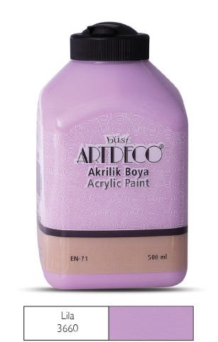 Artdeco Akrilik Boya 500ml Lila 3660