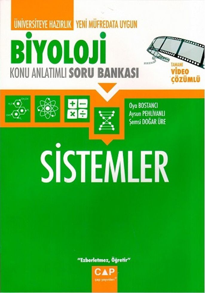 Çap Biyoloji Sistemler Konu Anlatımlı Soru Bankası