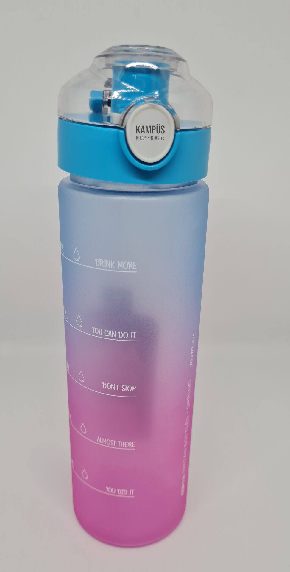 Gıpta Cool-J Spring Sporcu 630cc Mavi-Pembe Çift Renk Tritan Matara