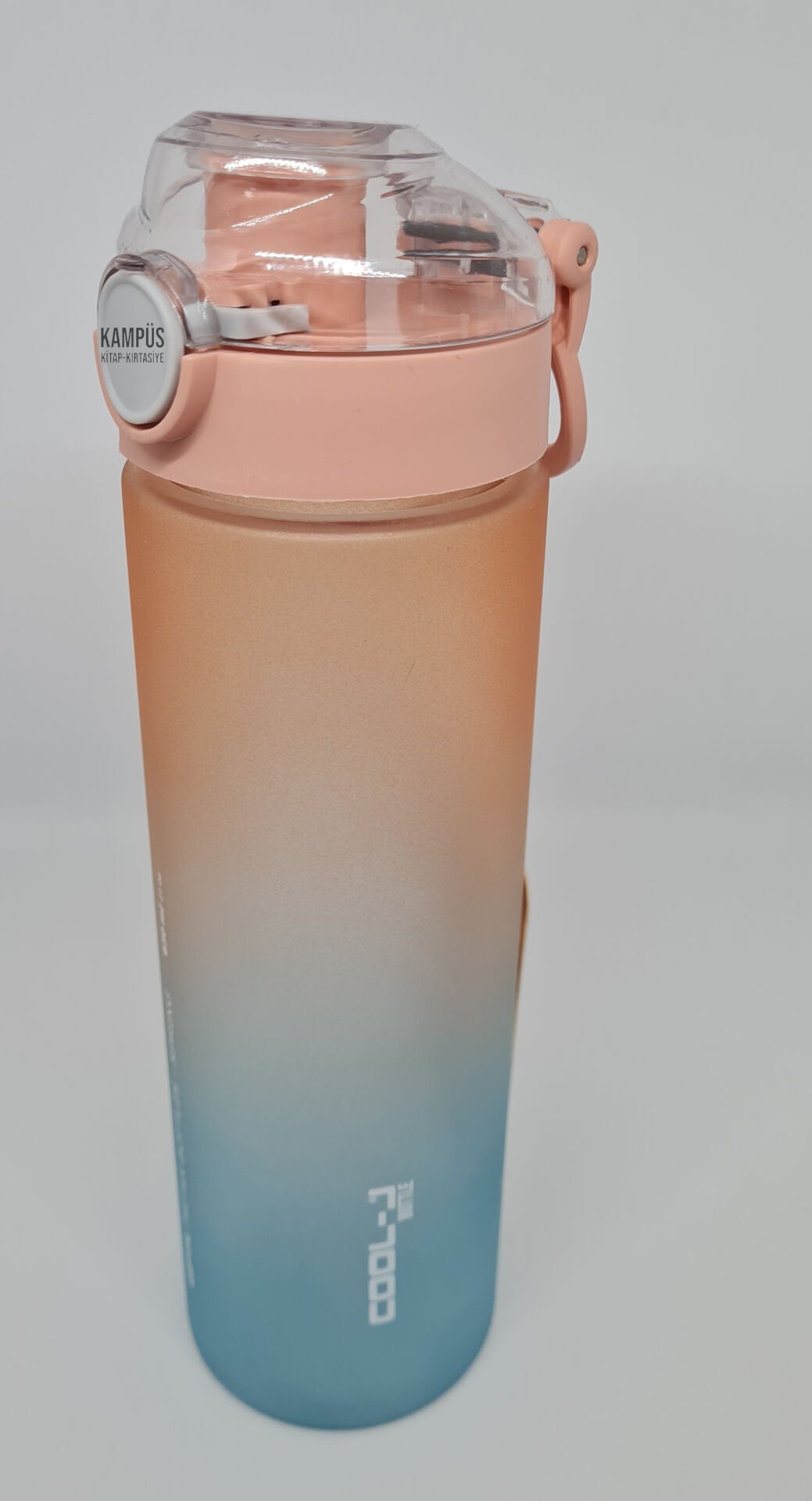 Gıpta Cool-J Spring Sporcu 630cc Toz Pembe-Mavi Çift Renk Tritan Matara