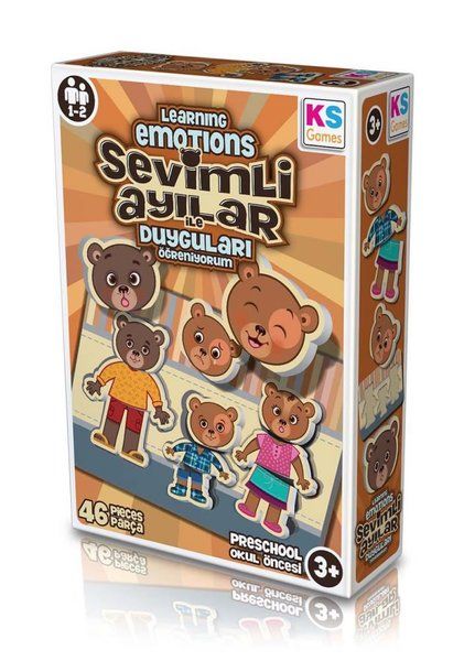 KS Games Sevimli Ayılar  (Duyguları Öğreniyorum) BD 172