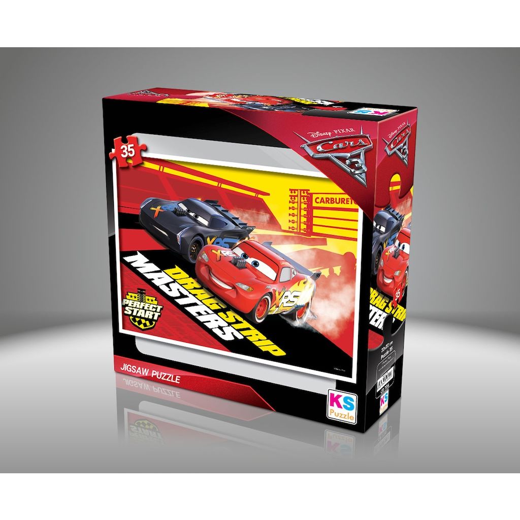 KS Games Cars 35 Parça Puzzle CR 706