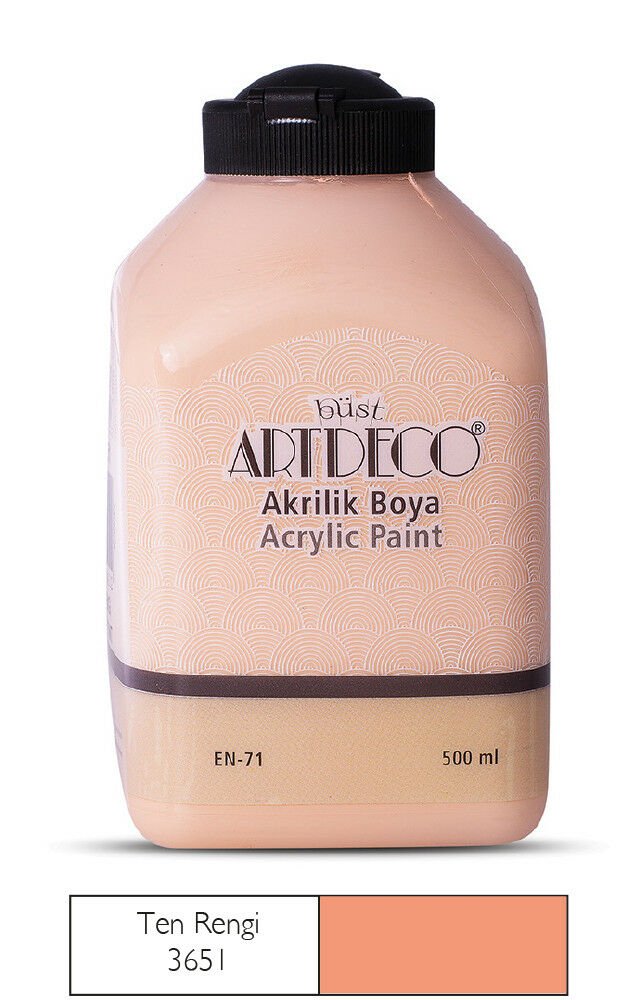 Artdeco Akrilik Boya 500ml Ten Rengi 3651