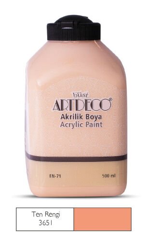 Artdeco Akrilik Boya 500ml Ten Rengi 3651