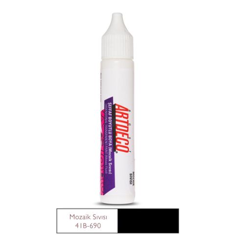 Artdeco Boyutlu Boya 30ml Şeffaf (Mozaik Sıvısı) 6ısı) 690