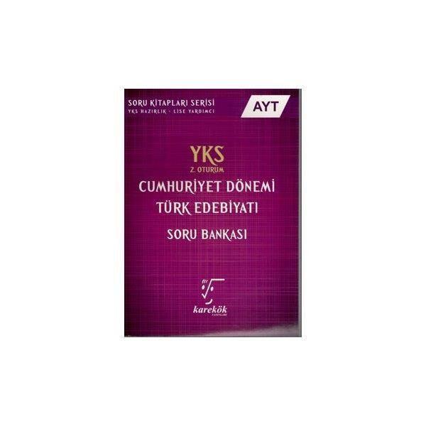 Karekök Yayınları AYT Cumhuriyet Dönemi Türk Edebiyatı Soru Bankası
