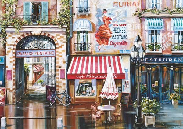 Keskin Color 68x96cm Fransız Sokağı  2000 Parça Puzzle