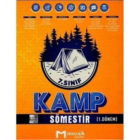 Mozaik Yayınları 7. Sınıf Kamp Sömestir 1. Dönem